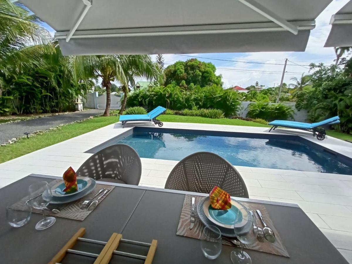 Villa De Reve Avec Piscine Et Jardin A St-Francois Classee 4 Etoiles Saint-Francois  Eksteriør bilde